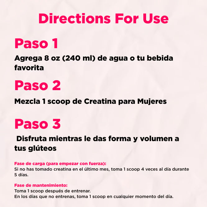 Old School - Creatina para Mujer con Colágeno y Aminoacidos - 30 Servicios